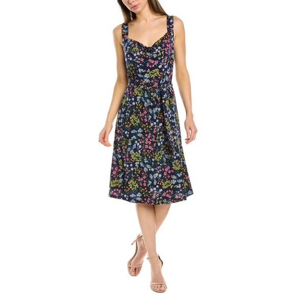 LEOTA Isla Sleeveless Floral Print Dress - NWT - Medium - Picture 2 of 5